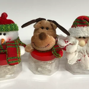 Contenitori a fantasia natalizia