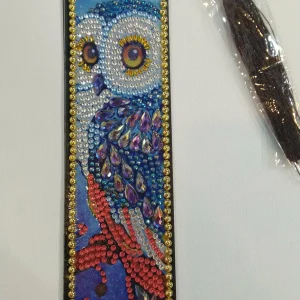 Diamond painting Segnalibro Gufo 2