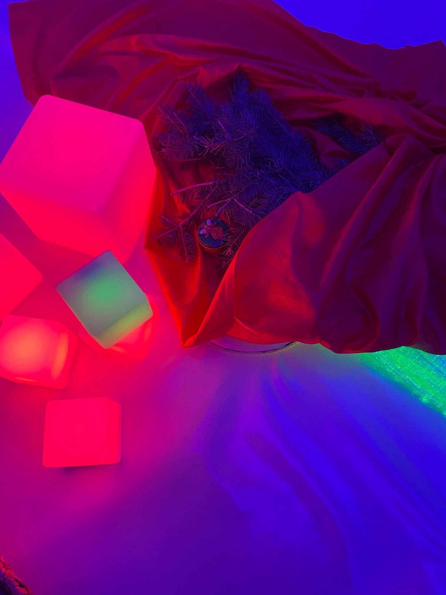 SET 12 CUBI LUMINOSI CAMBIA COLORE - immagine 4