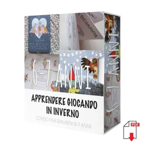 Corso Apprendere Giocando in Inverno. Età 6-7 anni. Formato Pdf.