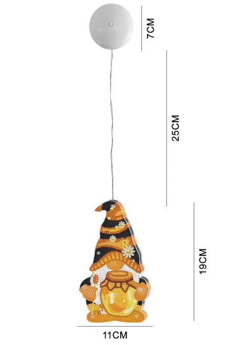 Diamond painting Honey Elf Lamp - immagine 3