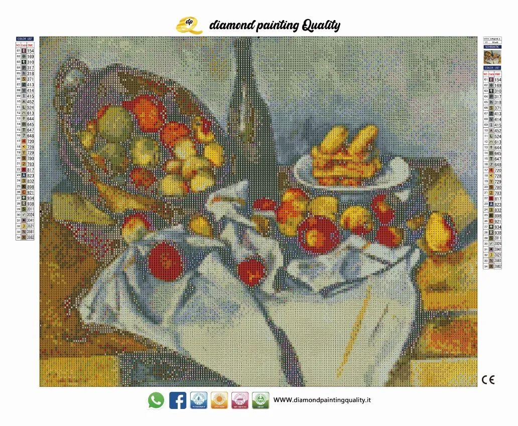 Diamond Painting Natura Morta - immagine 3