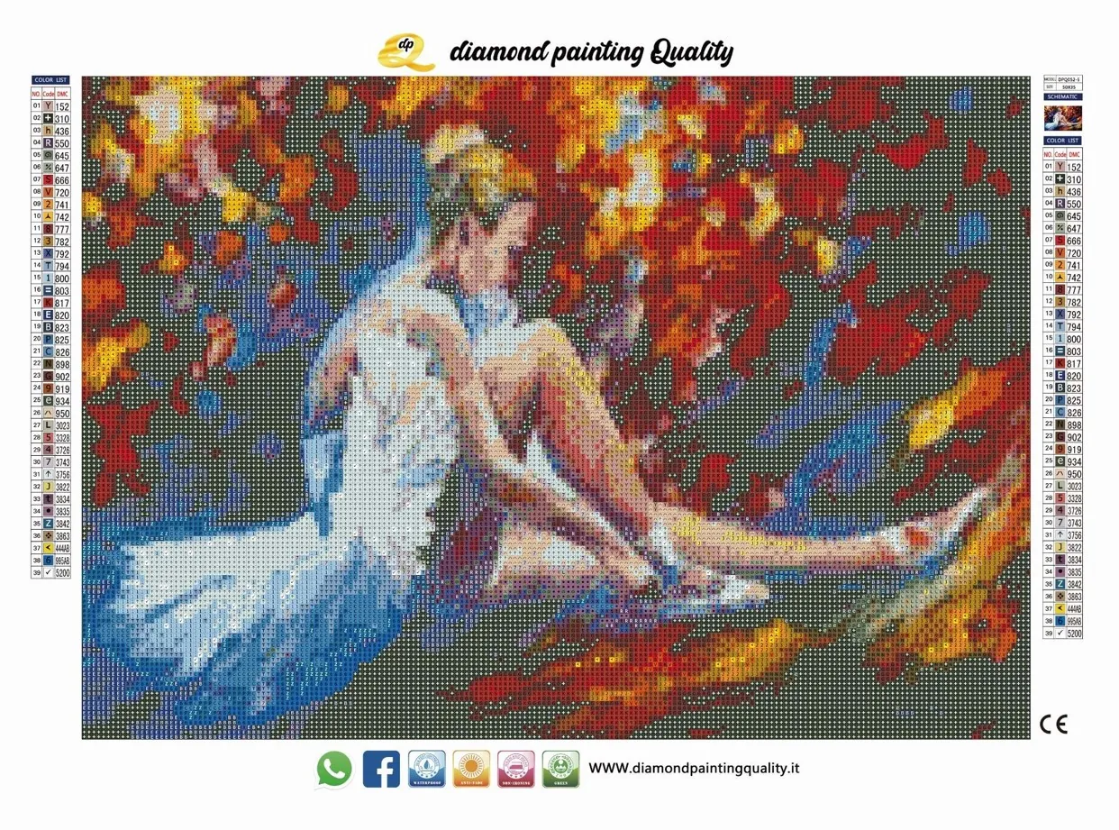 Diamond Painting Ballet Art - immagine 3