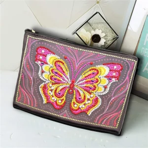 Diamond Painting pochette Farfalla