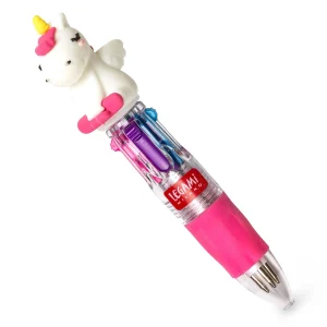 LEGAMI – Mini Penna a Sfera 4 Colori – Unicorn – Mini Magic Rainbow