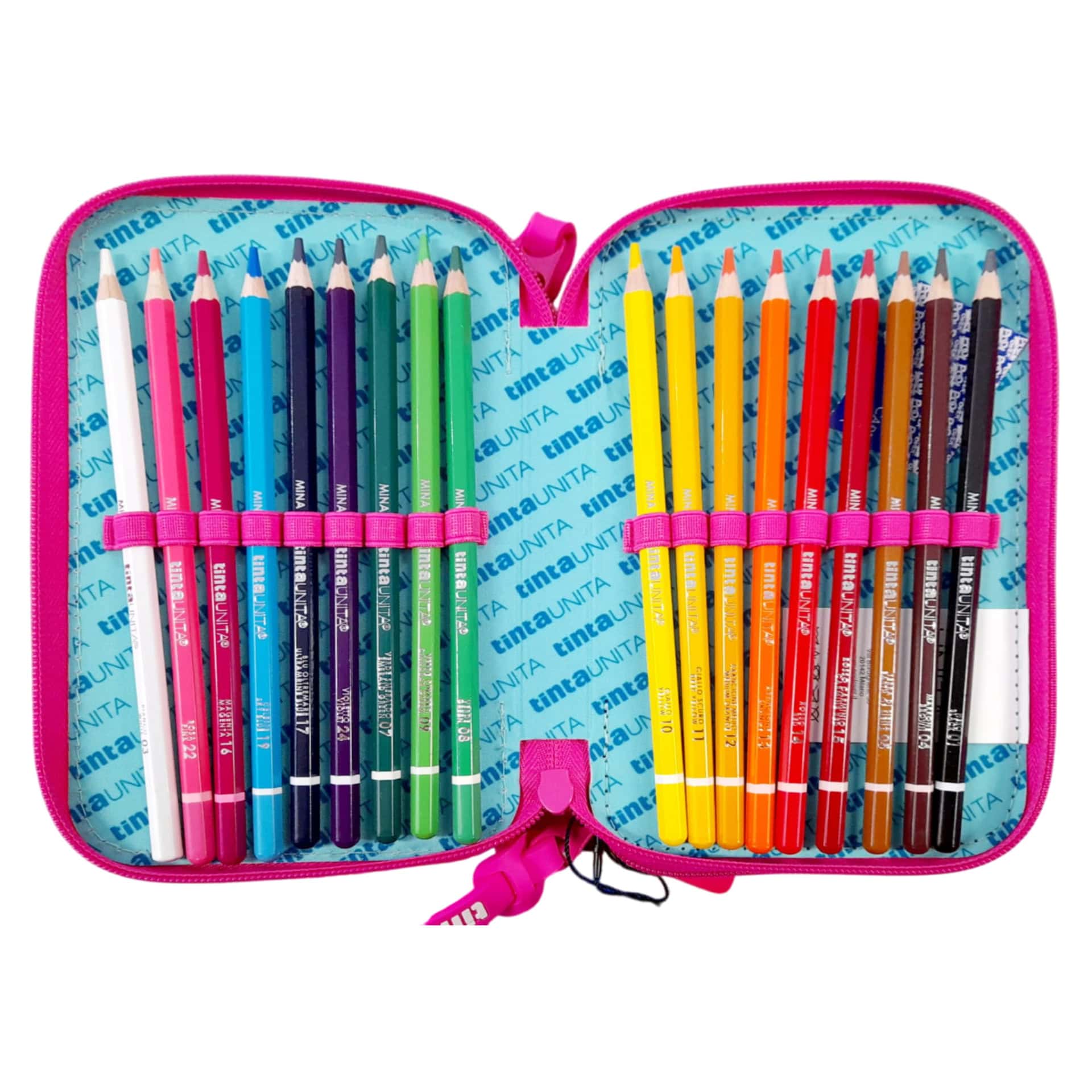 Astuccio 3 Zip T.U. Teen Girl 2 – TintaUnita - immagine 3