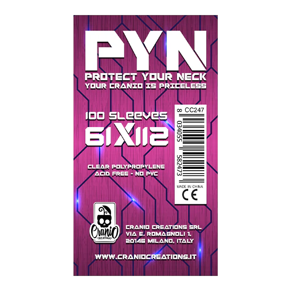 100 Bustine Protettive PYN (61 x 112) - immagine 2
