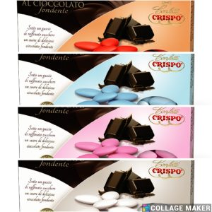 CRISPO – Confetti Cioccolato Fondente 1000g