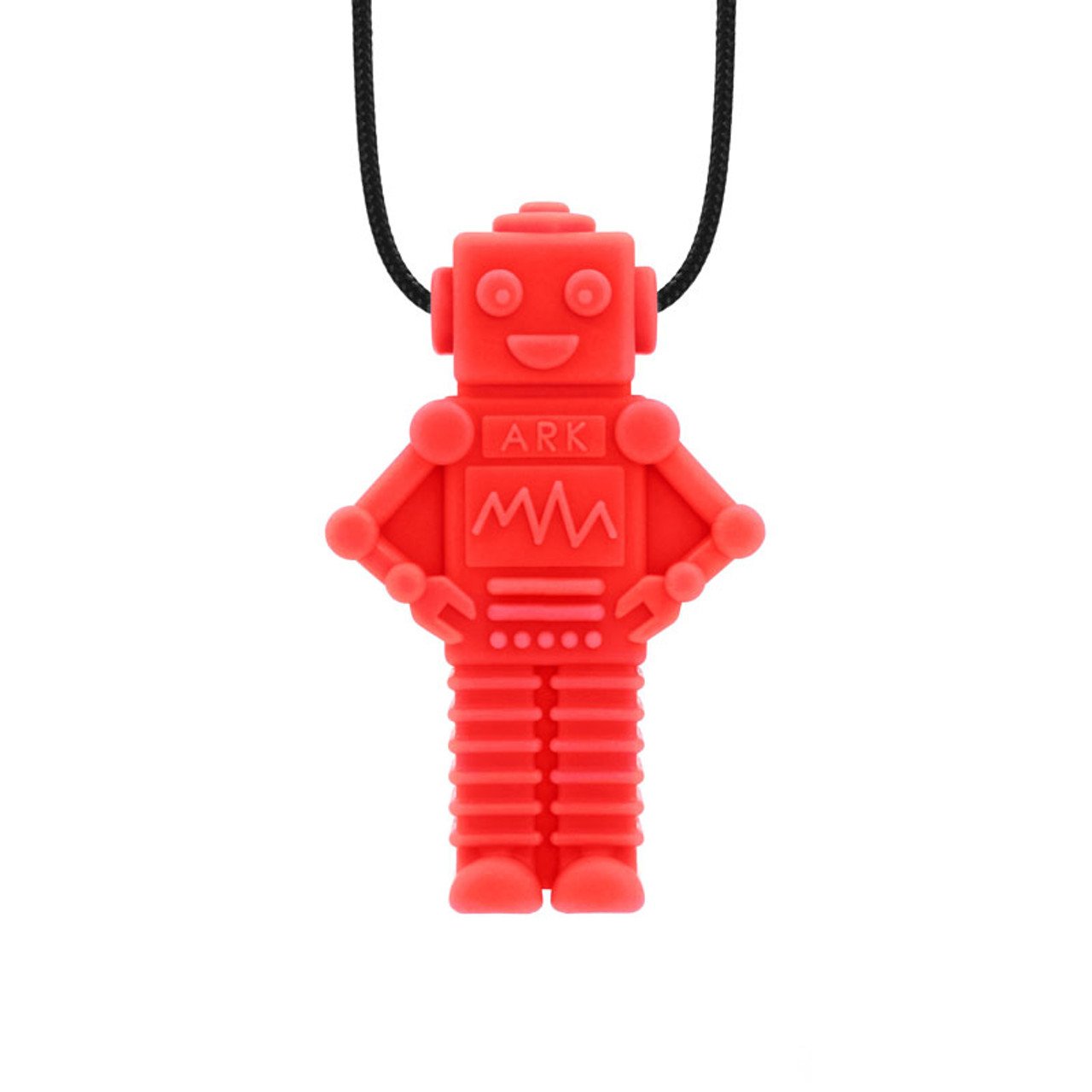 CIONDOLO MASTICABILE ROBOT ROSSO – Consistenza SOFT - immagine 2