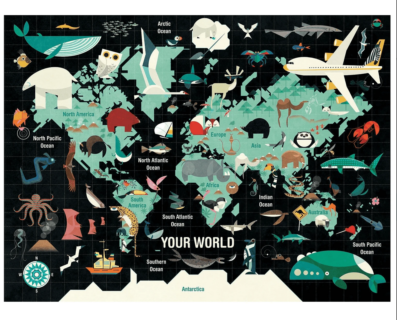 YOUR WORLD PUZZLE – 1000pz (inglese) - immagine 3