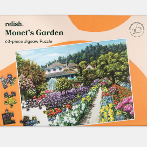 PUZZLE PER SENIORS – Monet’s garden