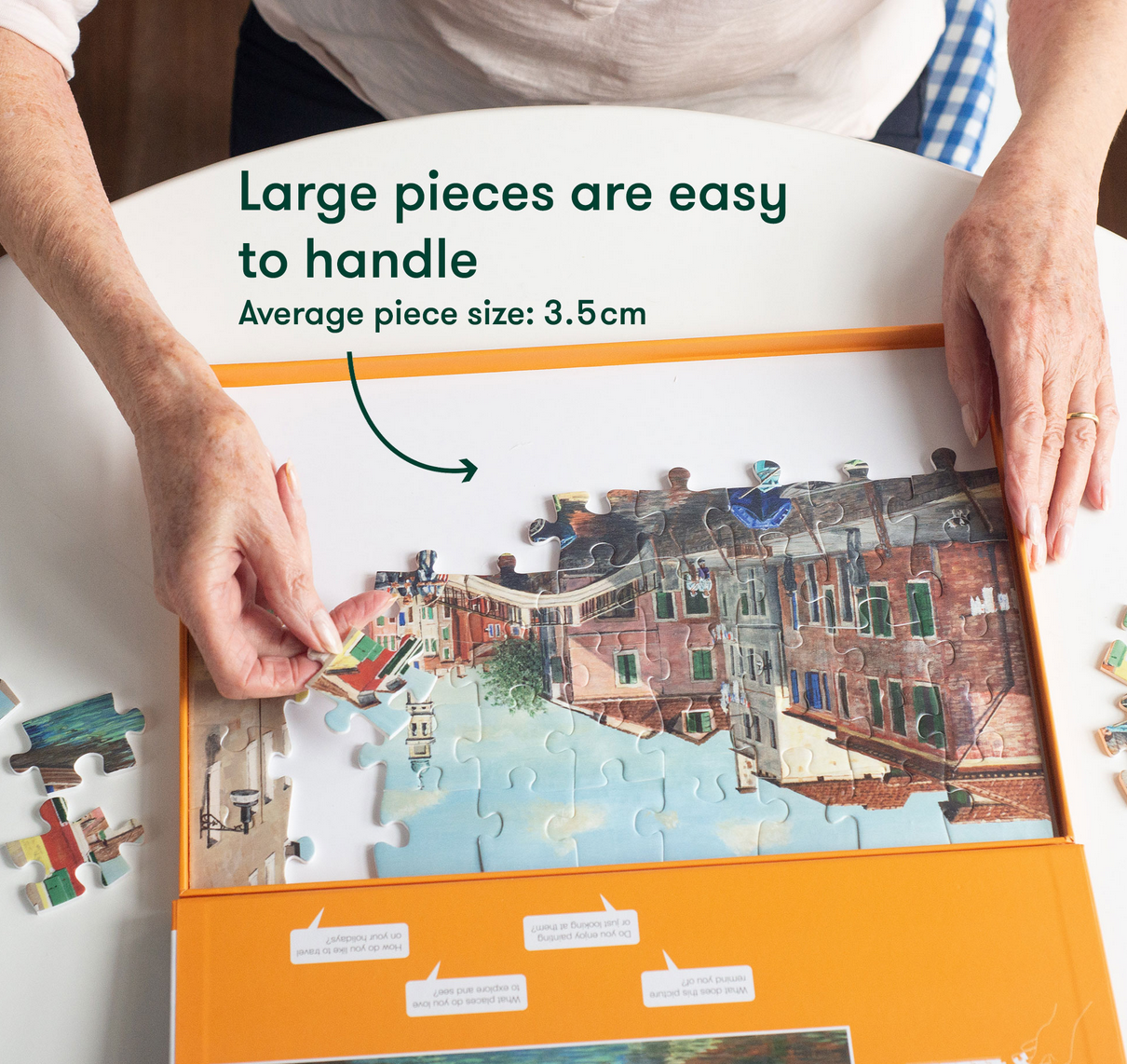 PUZZLE PER SENIORS – Monet’s garden - immagine 4