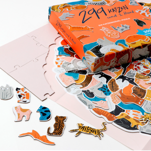 299 GATTI E 1 CANE – puzzle silhouette