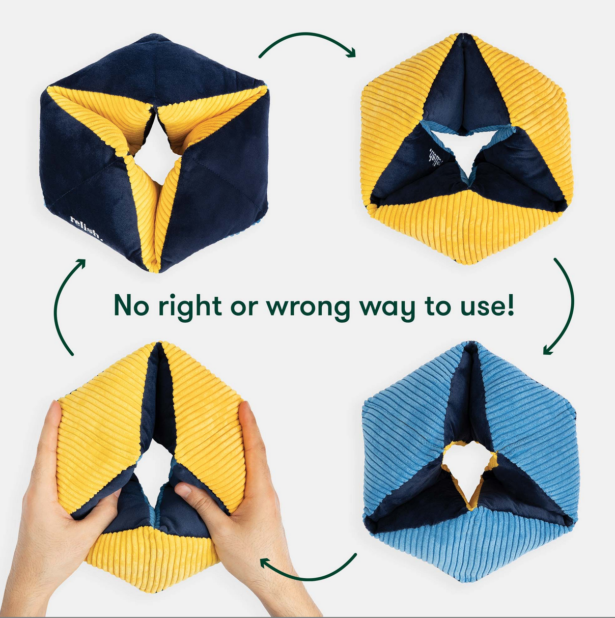 TACTILE TURN – FIDGET TATTILE XL PER ADULTI E ANZIANI - immagine 4