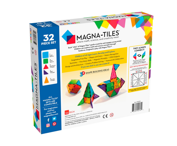 MAGNA-TILES 32 pezzi - immagine 4