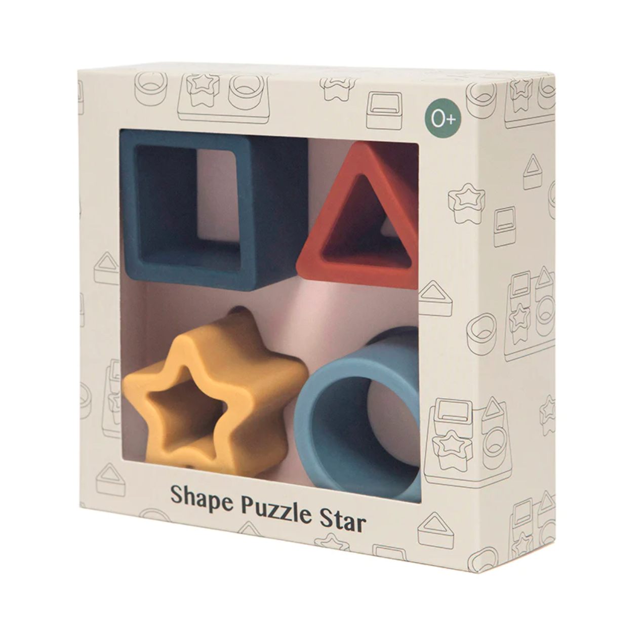 SHAPE PUZZLE STAR SILICONE - immagine 3