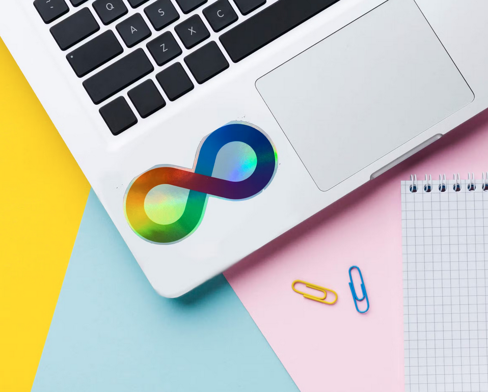 ADESIVO OLOGRAFICO “AUTISMO” - immagine 3