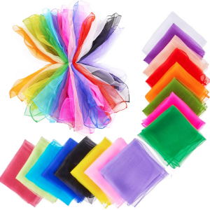 SET 32 ORGANZE COLORATE