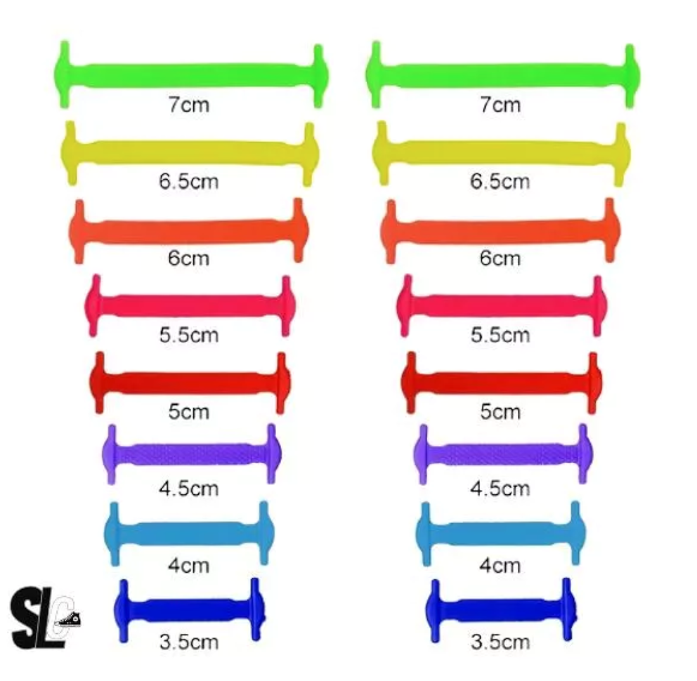 LACCI PER SCARPE IN SILICONE – bianco - immagine 4