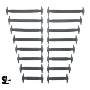 LACCI PER SCARPE IN SILICONE – grigio