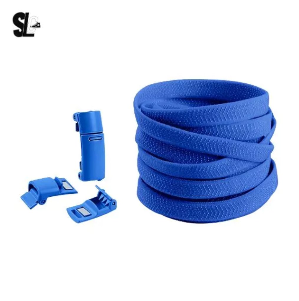 LACCI PER SCARPE CHIUSURA MAGNETICA – blu - immagine 2