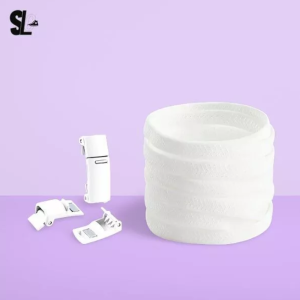 LACCI PER SCARPE CHIUSURA MAGNETICA – bianco