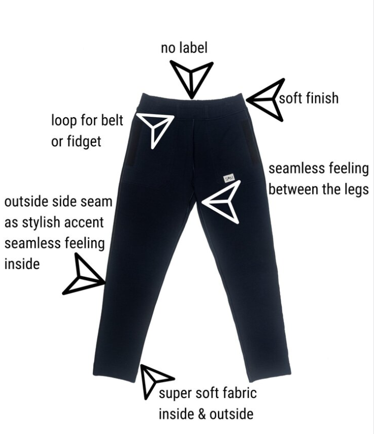 PANTALONI “AIR SLIM” SENSORY FRENDLY – Tg. 5-6 anni - immagine 5