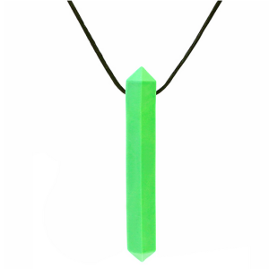 CIONDOLO MASTICABILE GEMMA VERDE LIME – Durezza XT