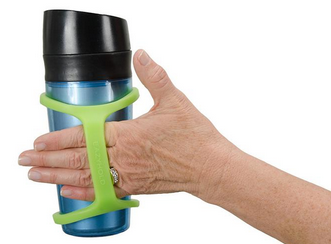 EAZYHOLD® MANIGLIA UNIVERSALE – 2 pz verde foro da bottiglia - immagine 3