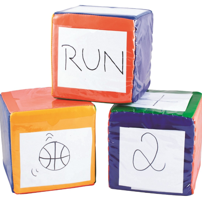 1 DADO XXL CON TASCHE TRASPARENTI - immagine 2