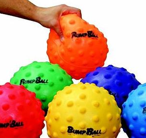 SLOMO BUMP BALL – Palla gommata con texture, colori assortiti