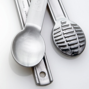 1 CUCCHIAIO CON TEXTURE large – argento