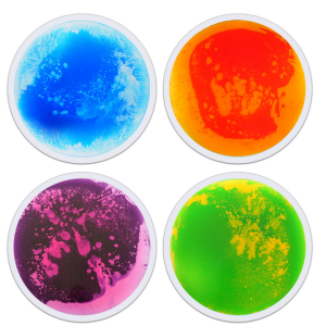 1 PIASTRELLA SENSORIALE CON LIQUIDO – VIOLA