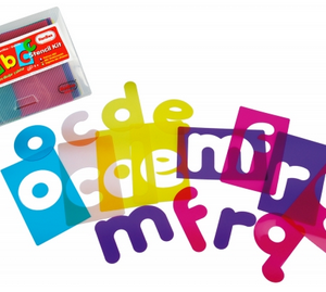 STENCIL E SILHOUETTE TRASLUCIDI – alfabeto minuscolo