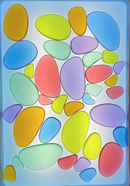 PIETRE TRASLUCIDE – 30 pezzi - immagine 3