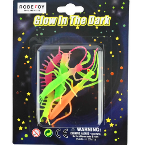 SET 4 INSETTI GLOW IN THE DARK