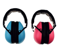 CUFFIE ANTIRUMORE 6-11 ANNI  – rosa