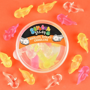 12 AXOLTL IN STICKY PLASTIC