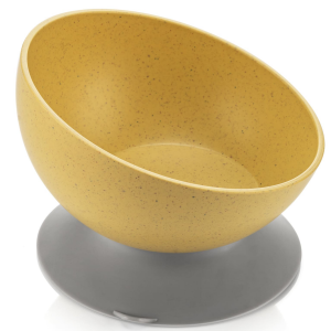 CIOTOLA ERGONOMICA CON VENTOSA – giallo