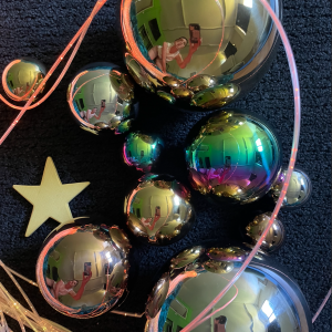 SET 10 SFERE METALLICHE MISTE