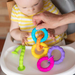 SEI ANELLI IN SILICONE CON VENTOSA