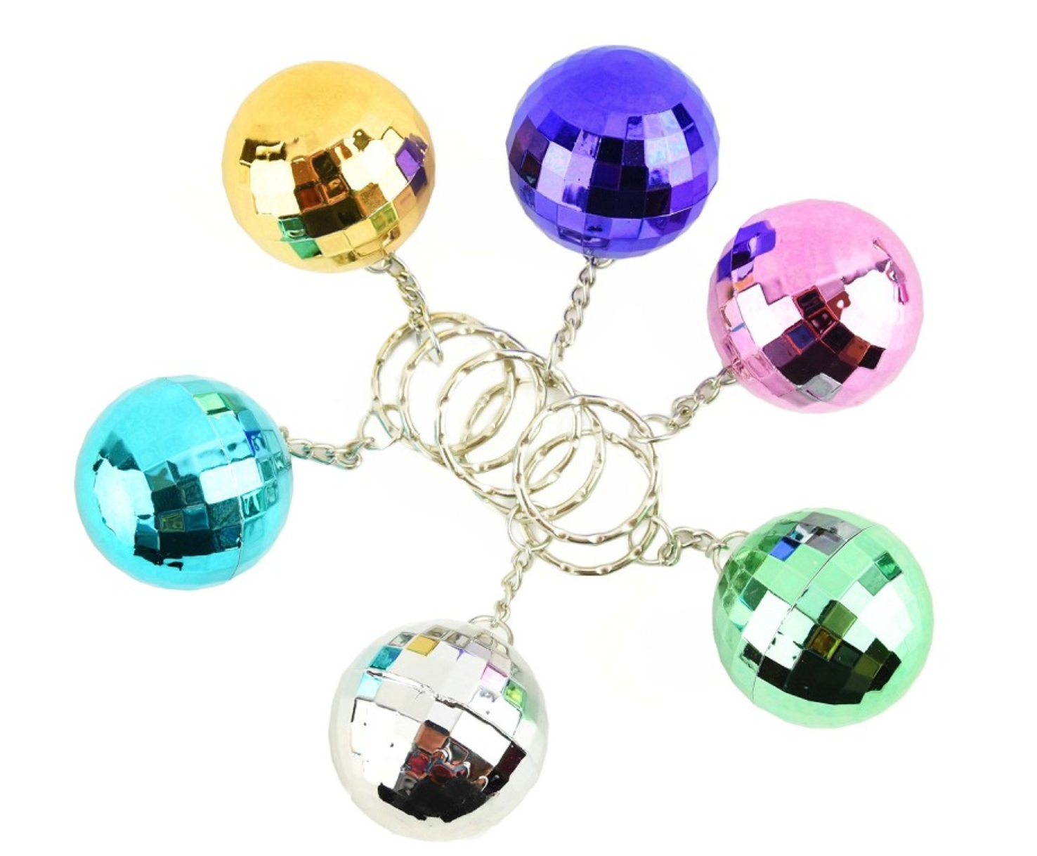 PORTACHIAVI PALLA A SPECCHI