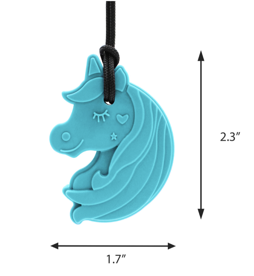 CIONDOLO MASTICABILE UNICORNO PINK – Durezza XT - immagine 4