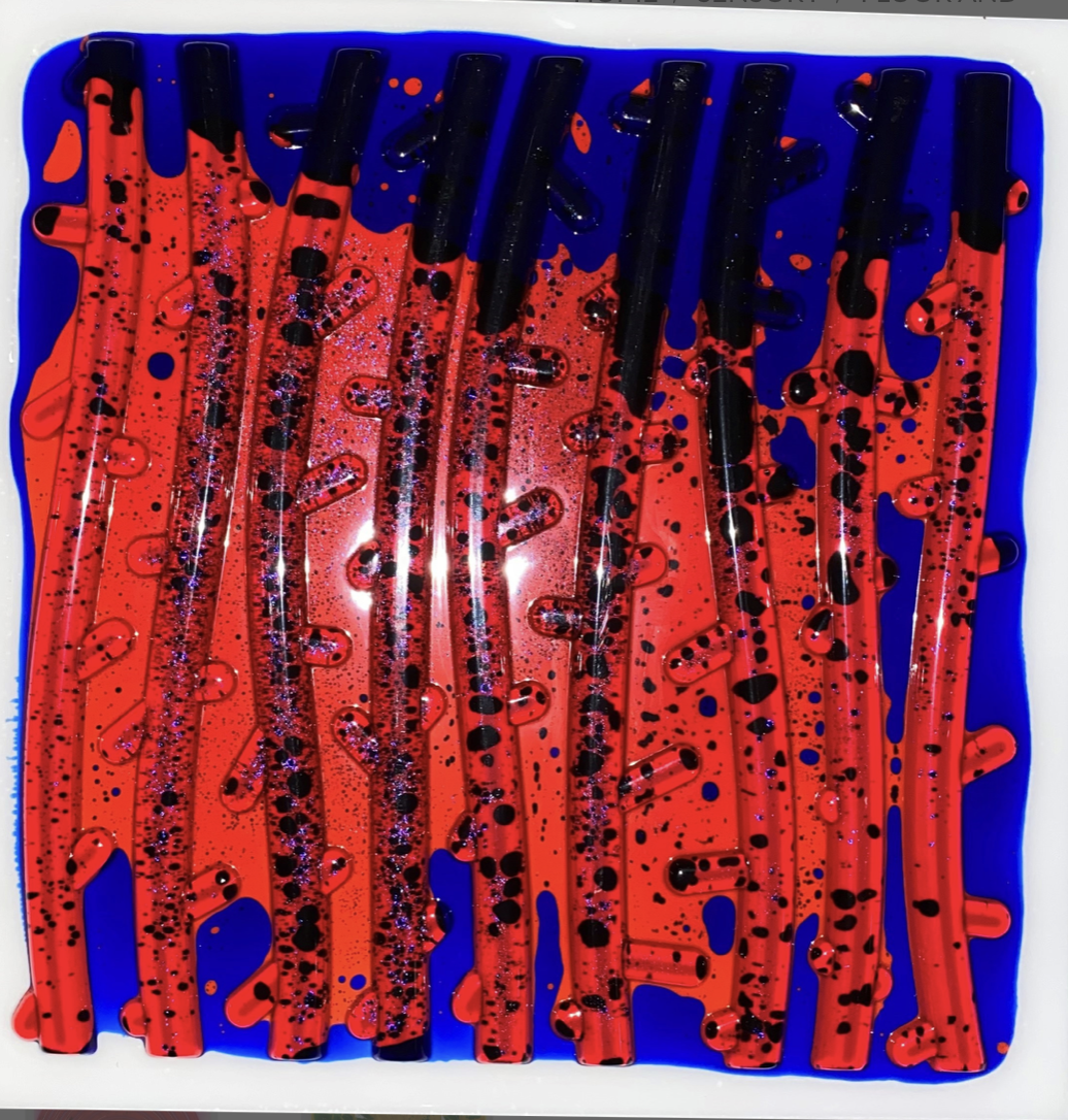 SET 4 PIASTRELLE TATTILI CON LIQUIDO - immagine 3