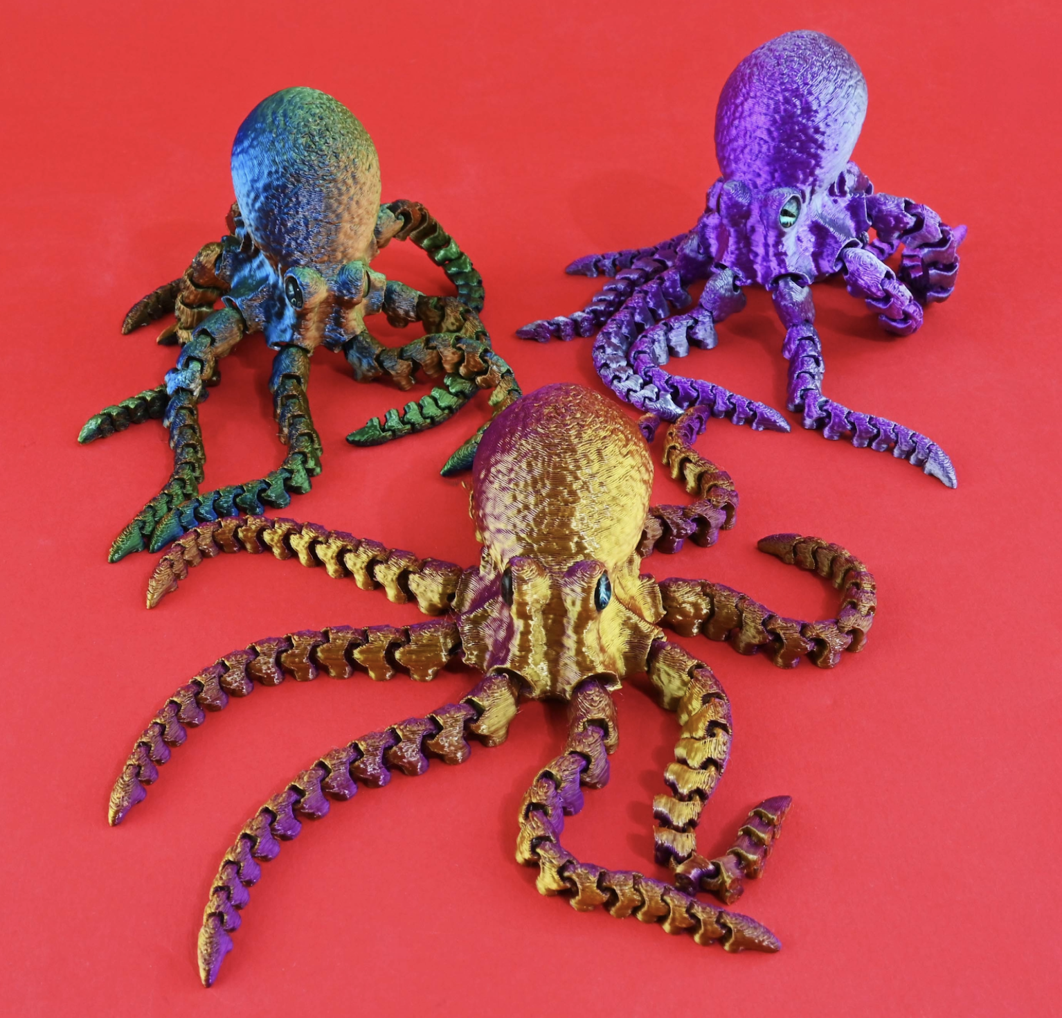 OCTOPUS STAMPA 3D BIOPLASTICA - immagine 2