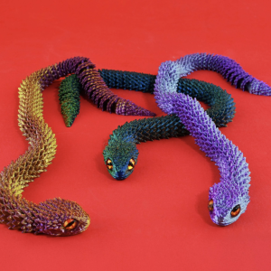 SERPENTE STAMPA 3D BIOPLASTICA