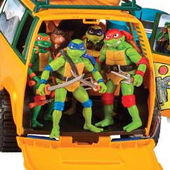 Turtles Veicolo Lancia Pizze - immagine 6