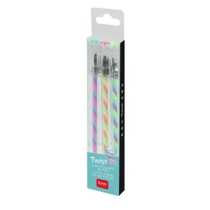 LEGAMI – Set di 3 Penne Gel Multicolore – Twist