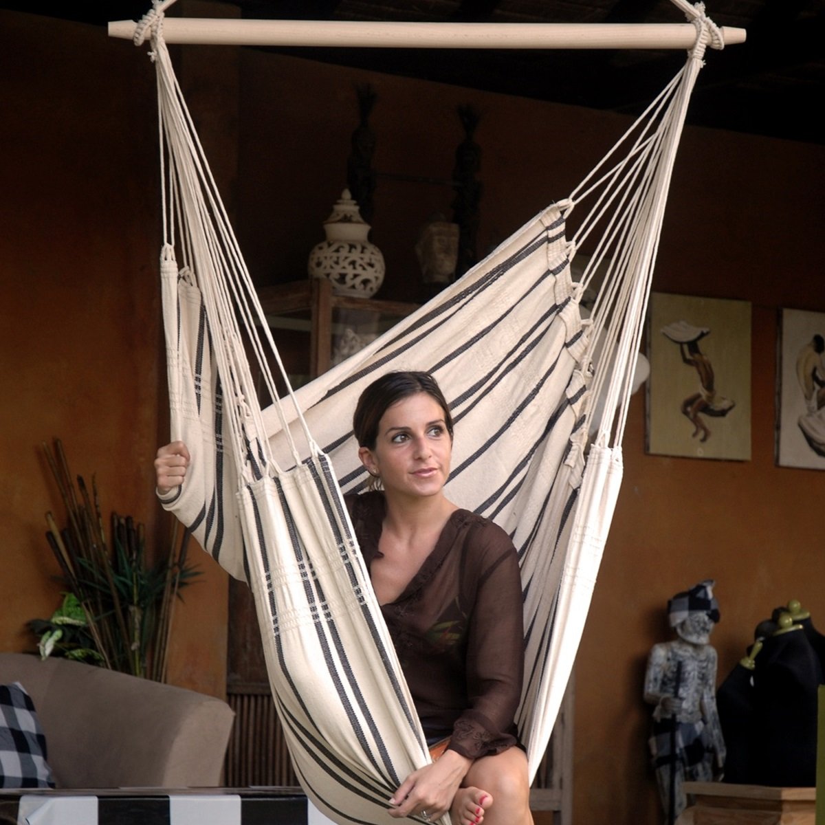 AMACA SEDUTA PER ADULTI BRASIL CAPPUCCINO - immagine 4