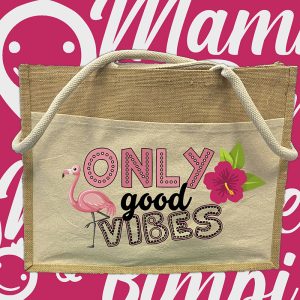 Borsa Mare Pink Flamingo